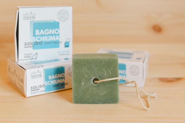 bagnoschiuma solido vellutante
